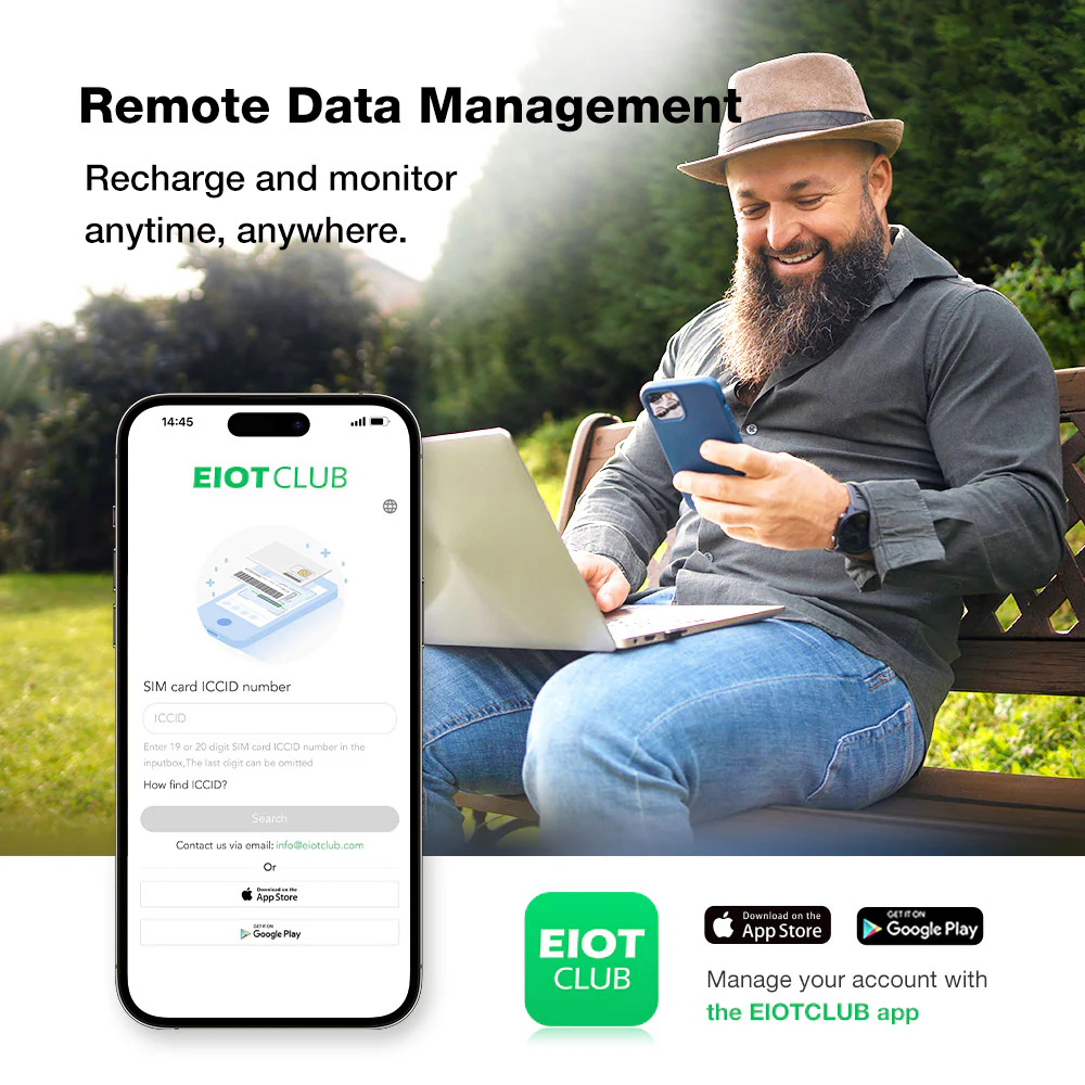 Eiotclub GPS Tracker SIM Card-Customizable Data Plans for Effortless Asset Tracking - Image 4