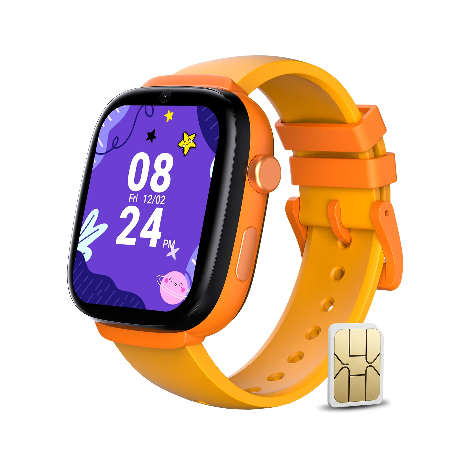 EIOTCLUB Kids Smart Watch MX3 (US Version) - 4G Video Call, GPS Tracker with Pre-installed SIM Card & 7-Day Free Trial - School Mode, SOS, IP68 Waterproof Children Smartwatch - Image 11