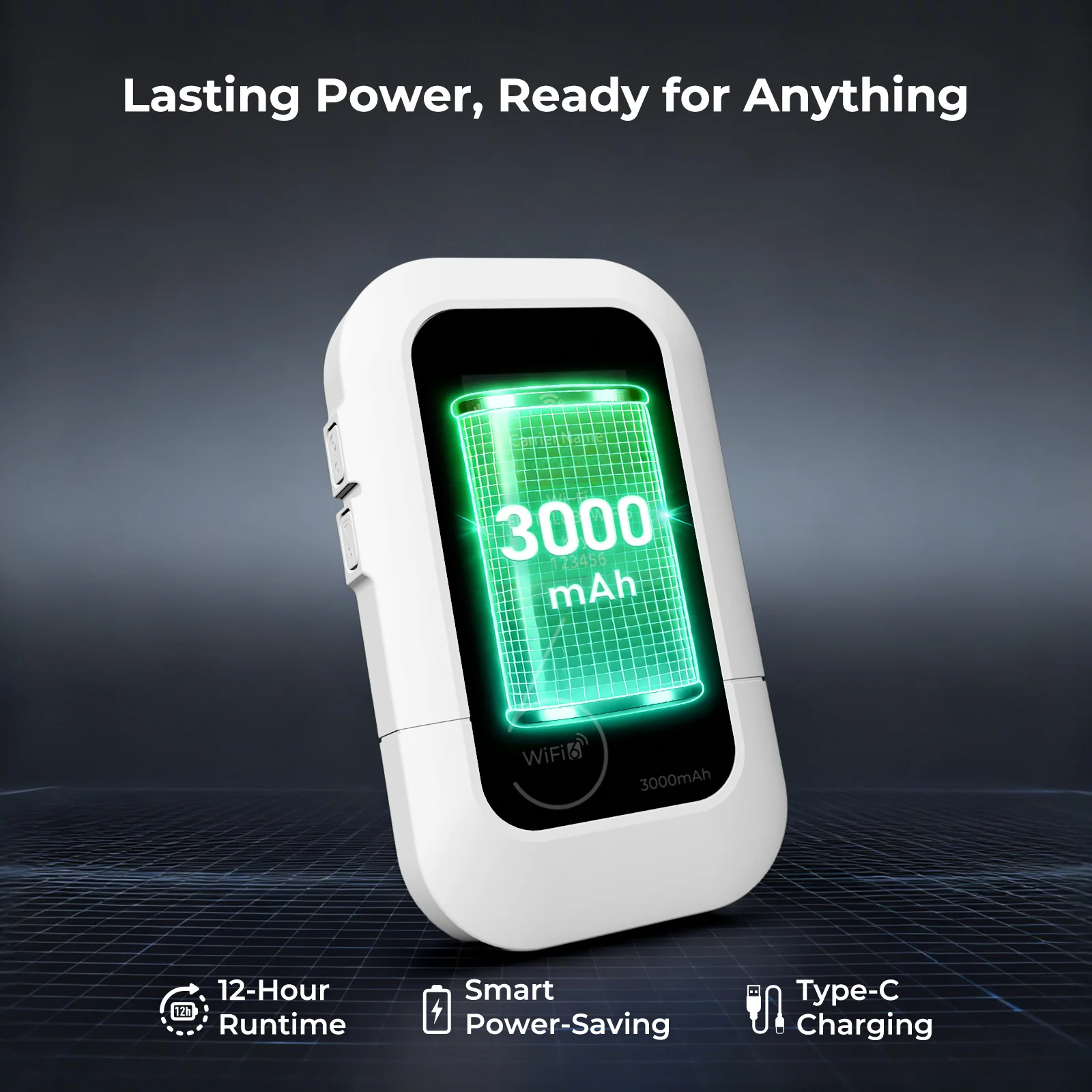 EIOTCLUB 4G LTE Portable WiFi Hotspot M47, Mobile Internet No Contract | Pay-as-You-Go, 1GB 1Day Trial Data, 10 Device Connections, 3000mAh Battery, Pocket WiFi for Travel, Home, Car, RV, Camping(US Only) - Image 7