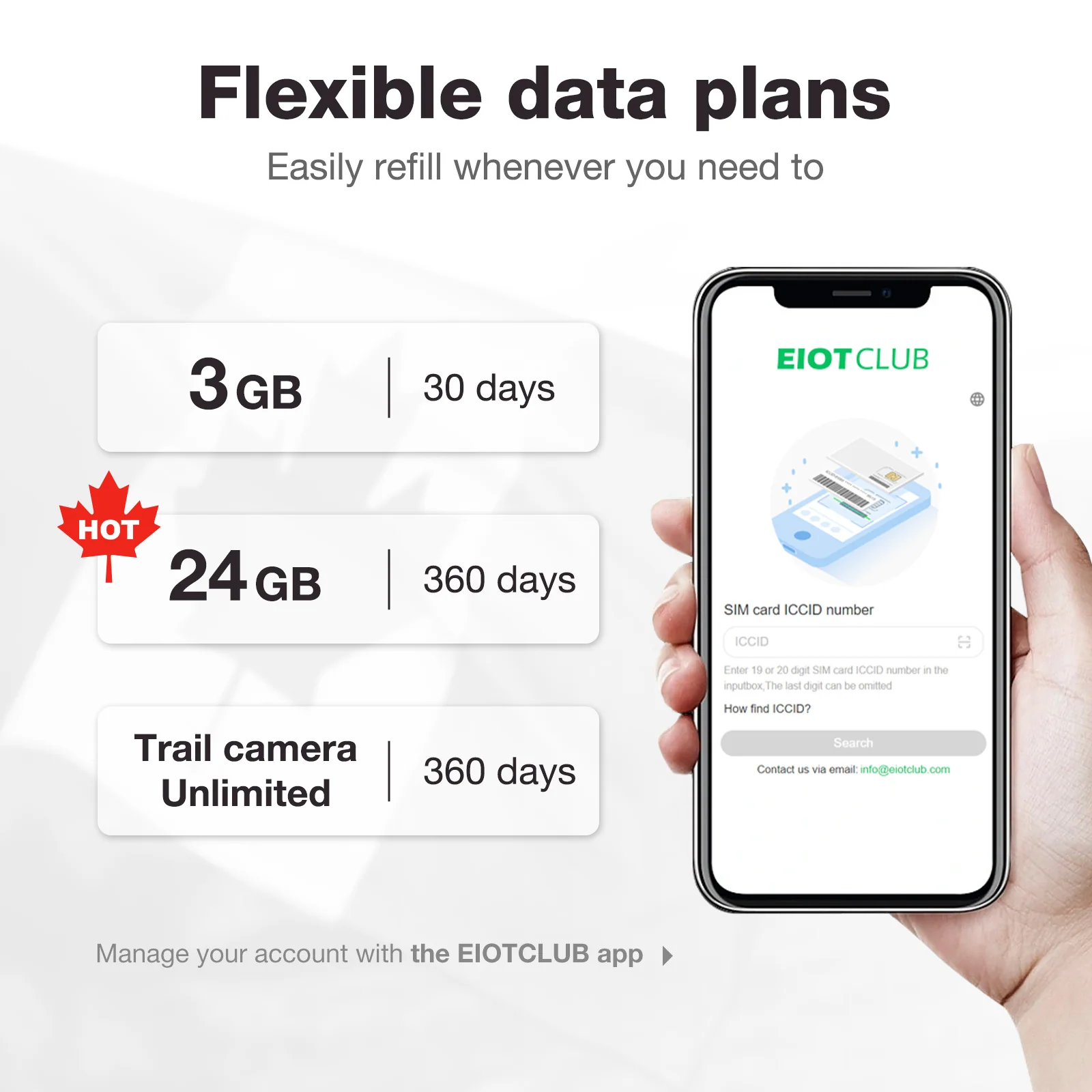 Eiotclub US & Canada Prepaid SIM Card - Image 3
