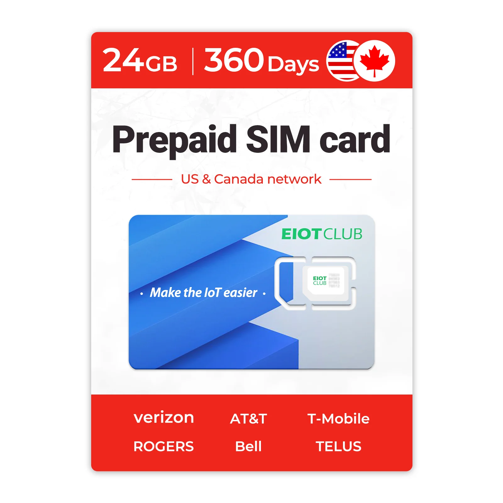 Eiotclub US & Canada Prepaid SIM Card - Image 7